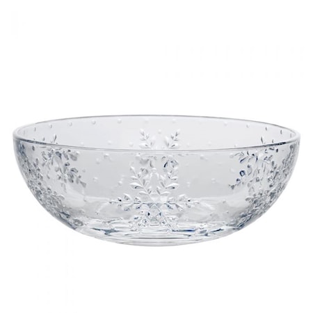 Red Pomegranate Red Pomegranate  6 in. Celebration Bowl, Silver - Set of 4 4412-2